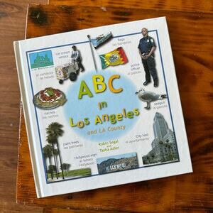 All About Cities ABC In Los Angeles English/Spanish Hardcover Book